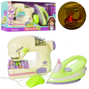 ست اسباب بازی چرخ خیاطی و اتو مدل mini appliannce set -اسباب بازی